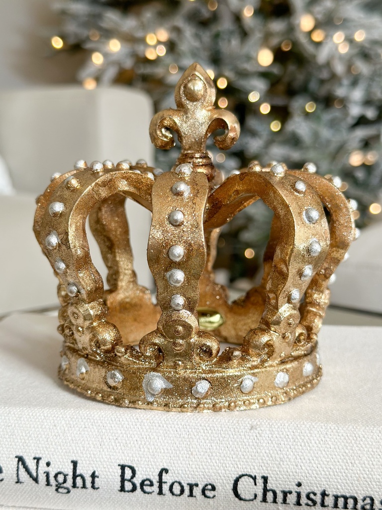 Corona dorada y plateada (3 estilos)