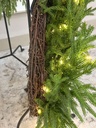Corona Pino Norfolk con luz led
