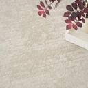 Alfombra abstracta crema