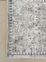 Alfombra Persa gris y crema 7x9´