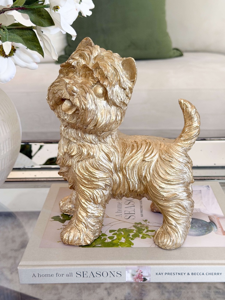 Perrito decorativo peludo (2 Opciones)