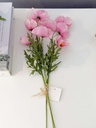 Bunch de 3 ramas poppy rosadas