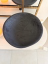 Cuenco de teka negro