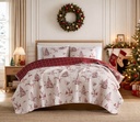Quilt Set Winter Wood Christmas