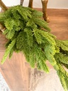 Guirnalda de pino noble fir