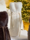 Bolsa para botella de faux fur (3 Colores)