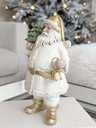 Santa blanco con campanita
