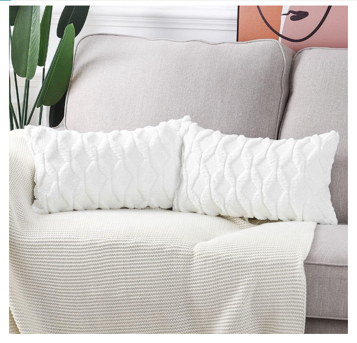 Cojin lumbar textura forma X (2 Colores)