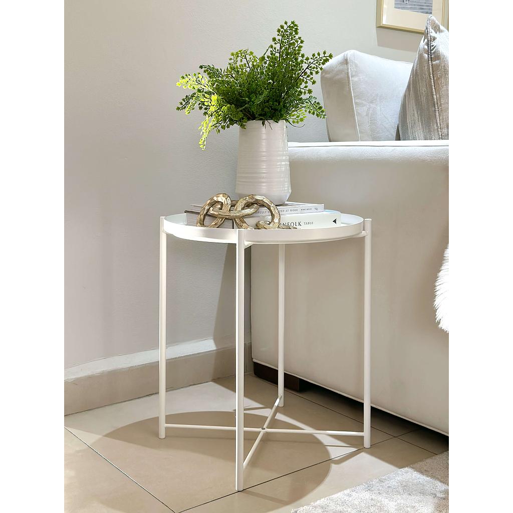 Tray table blanco