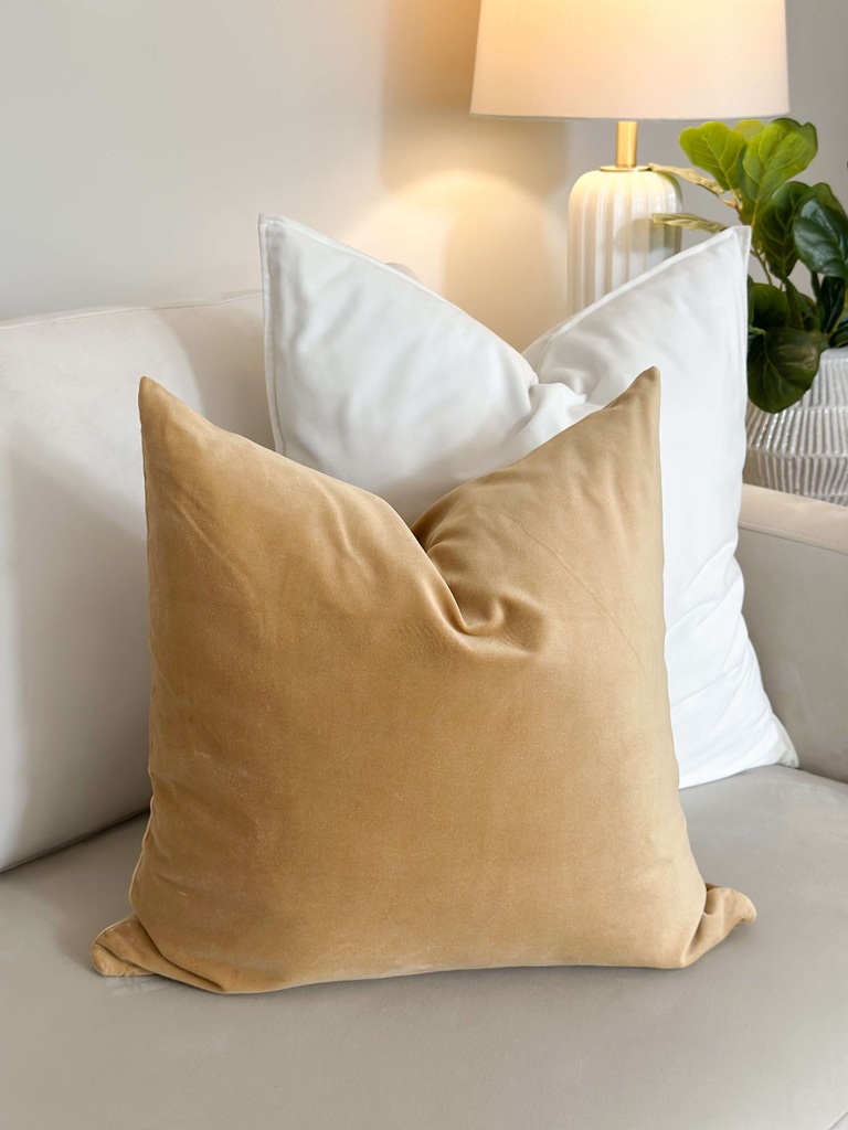 Forro de cojin de terciopelo (varios colores)