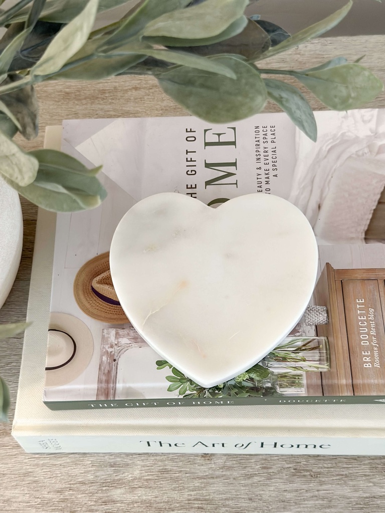 Corazon de marmol pequeño