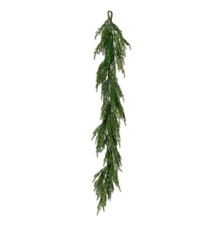 Guirnalda de pino norfolk tacto real 60"