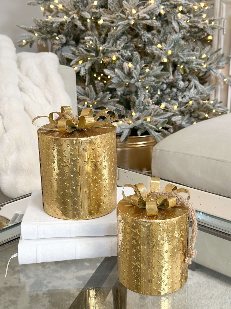 Set de 2 ornamentos de regalos