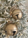 Cascabeles dorado quemado (2 Tamaños)
