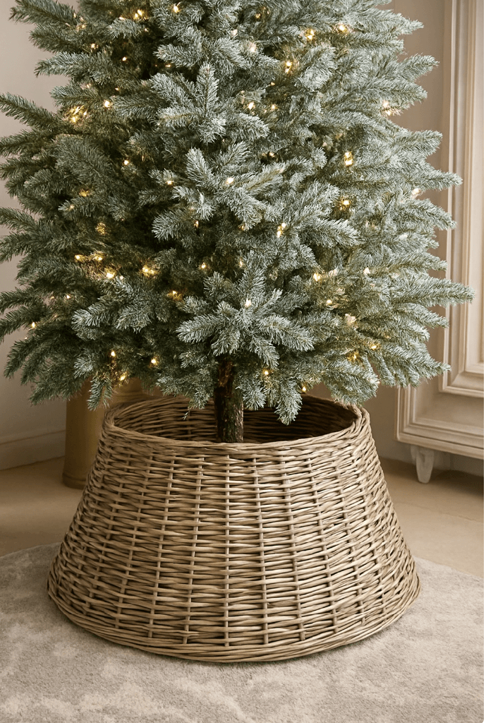 Canasta Willow para base de arbol