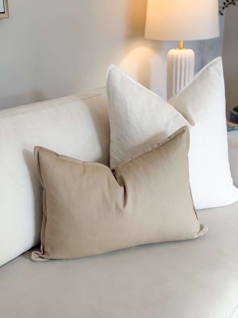 Cojin lumbar Cappuccino algodon