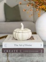 Pumpkin jar de ceramica