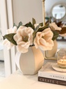 Magnolia blanca faux fur