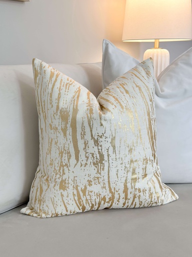 [1612.GL20SC] Forro de Cojin trazos dorados