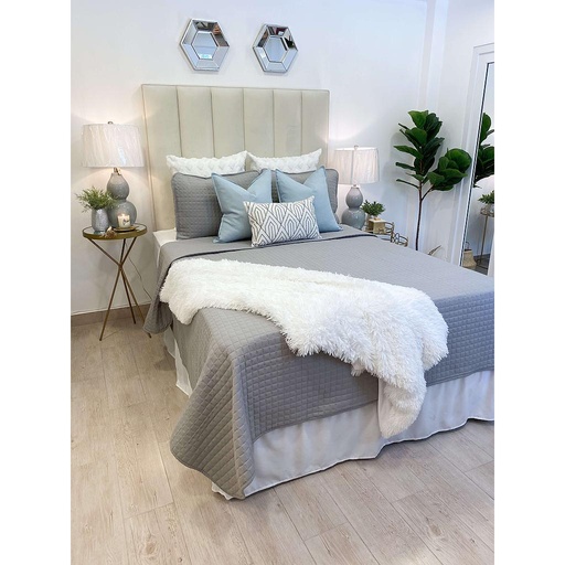 Quilt Set Gris Vila