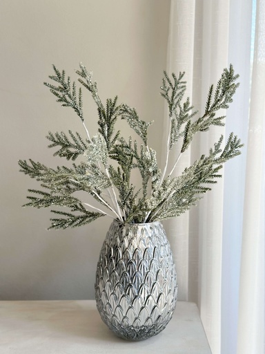 [31275] Rama de Cedro Tallo Blanco