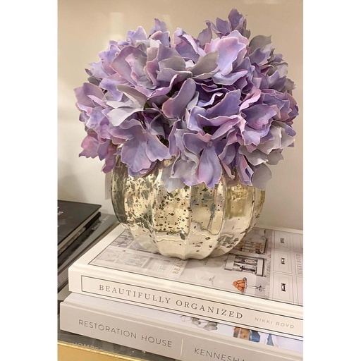 Rama de hortensias pequeña (varios colores)