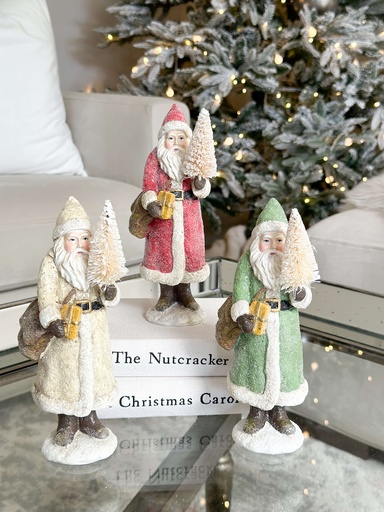 Santa con arbolito (3 colores)