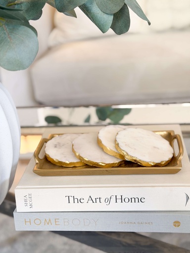 [70090] Set de 4 vaseras redondas orilla rasgada