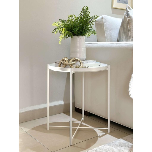 Tray table blanco