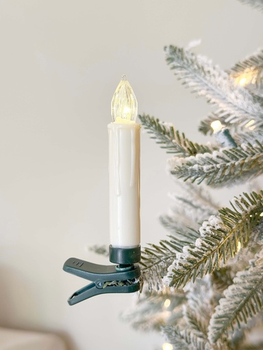 [61629] Set de 12 luces Clip on taper candles