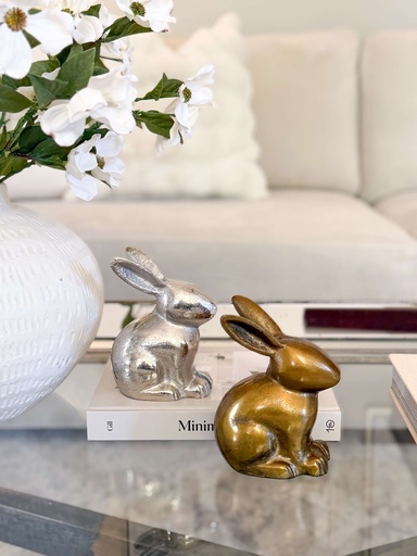 Conejos de metal (2 Colores)