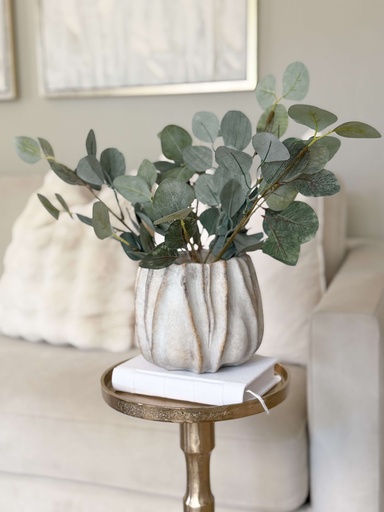 [MX133488] Macetera tallada de cemento