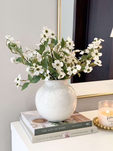 [G242410] Mini rama cornejo blanca