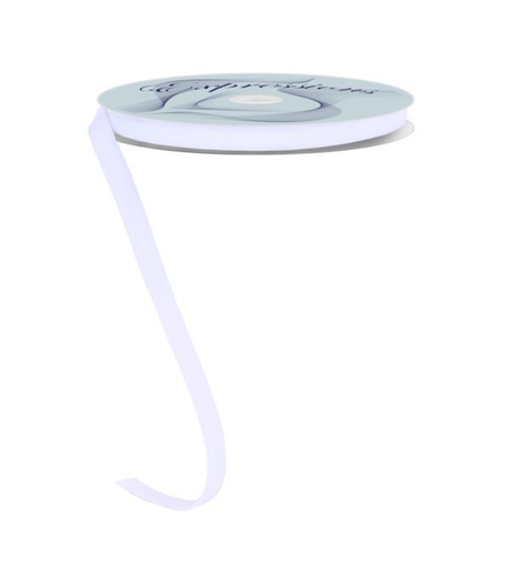[RN591427] Rollo de cinta blanca velvet delgada