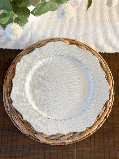 [CH755.N13R] Porta plato con efecto madera
