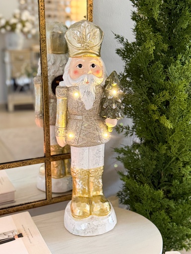 [XN439946] Nutcracker champagne con luz led