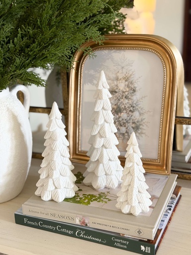 [PDOU23-22] Set de 3 arboles blancos pequeños
