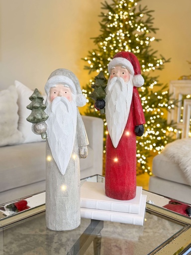 Santa Alto con luz led (2 Colores)