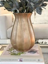 Base dorada forma tulipan