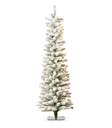 Arbol nevado iluminados (2 Tamaños)