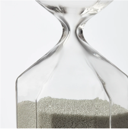 Reloj de Arena Blanco