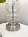 Lampara mercury glass transparente