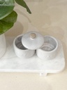 Set de sal y pimienta con tapa
