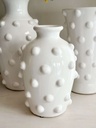 Bases blancas polka dots