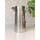 Pichel de aluminio plateado