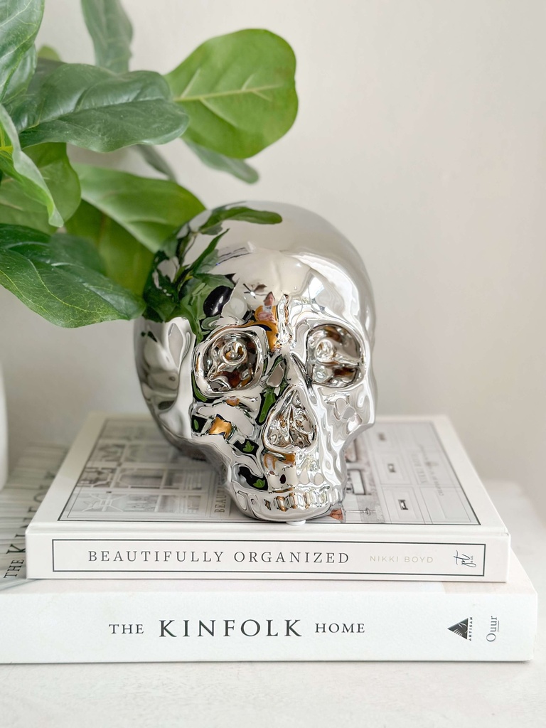 Skull plateada