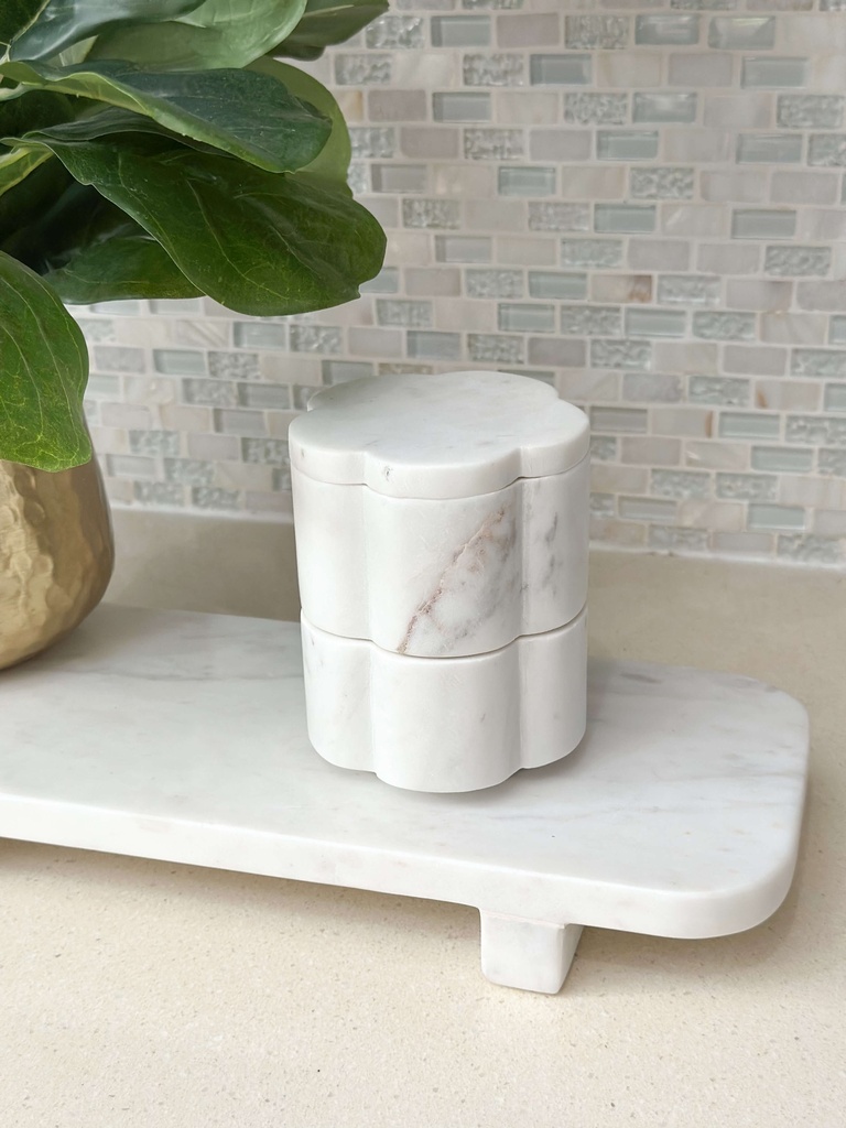 Set de pinch pots marmol