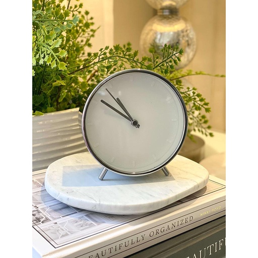 Reloj Despetador Plateado