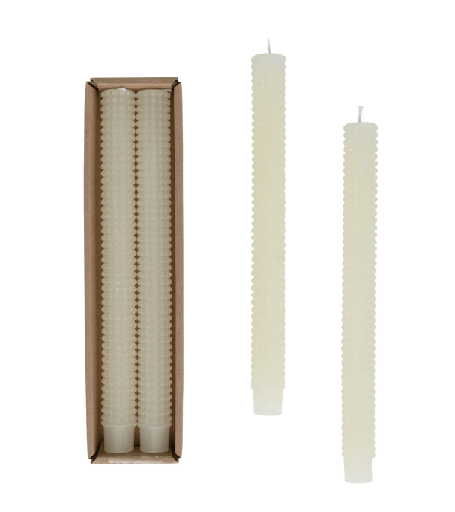 [CD2142] Set de 2 candelas hobnail