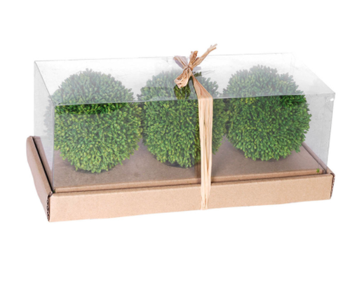 [58203] Set de 3 esferas decorativas pequeñas